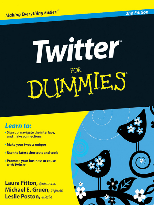 Title details for Twitter For Dummies by Laura Fitton - Available